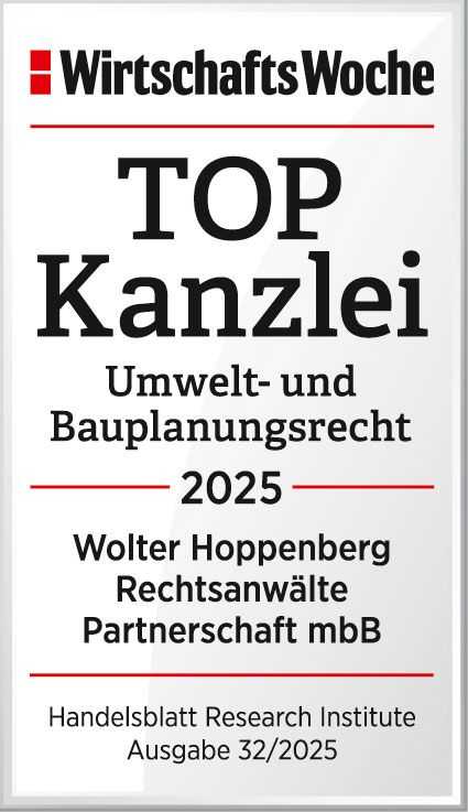 WiWo_TOPKanzlei_UmweltBauplanungsrecht_2025_Wolter_Hoppenberg_Rechtsanwaelte_Partnerschaft_mbB
