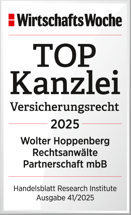 WiWo_TOPKanzlei_Versicherungsecht_2025_Wolter_Hoppenberg_Rechtsanwaelte_Partnerschaft_mbB