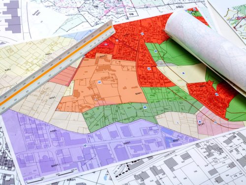 Urbanisme - Aménagement du territoire - Cartes de plan local d'
